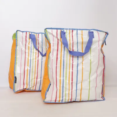 Tygpåse (Orange, Flerfärgad) från IKEA Nylon