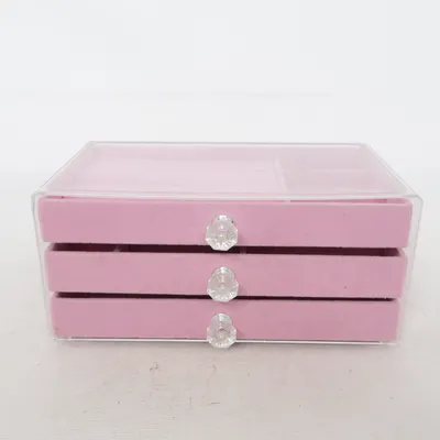 Boîte à bijoux (Rose)