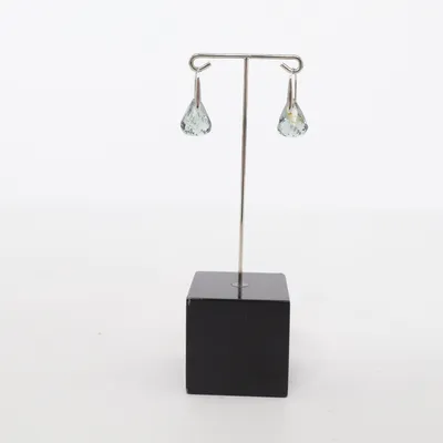 Boucles d'oreilles (Bleu, Argent) de Swarovski Métal inconnu