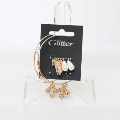 Øreringe (Guld) fra Glitter Ukendt metal