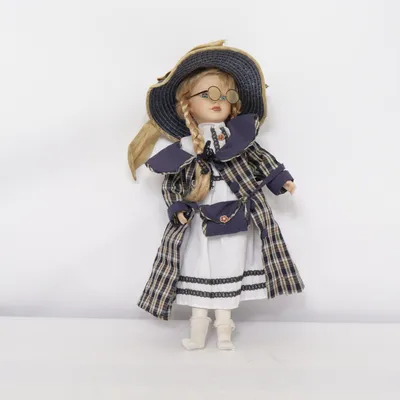 Poupée en porcelaine (Blanc, Bleu, Multicolore)
