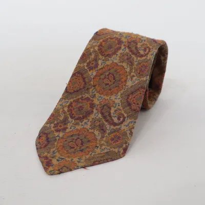 Tie (Brown, Multicolored) from Commodore Polyester