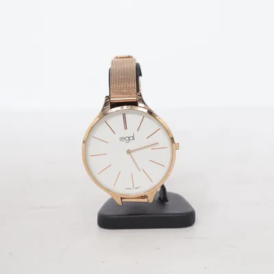 Wristwatch (Gold, White) from Regal