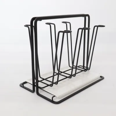 Diskställ (Svart, Vit)