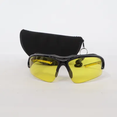 Lunettes de sport (Noir, Jaune) de Atletus