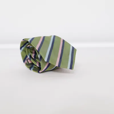 Slips (Grøn, Flerfarvet) fra Thomas Pink Silke