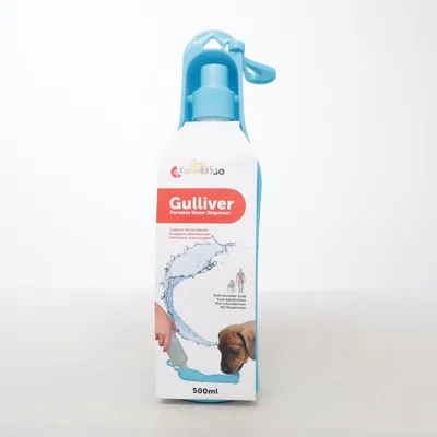 Vattenskål (Wasserflasche & Trinknapf für unterwegs ) från Flamingo