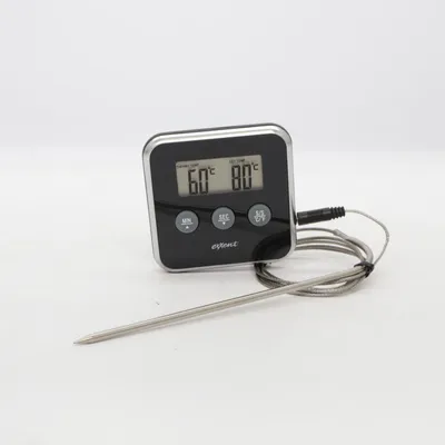 Stektermometer (Svart, Silverfärgad) från Exxent
