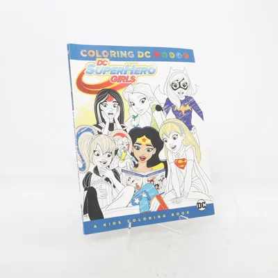 Målarbok från DC Comics