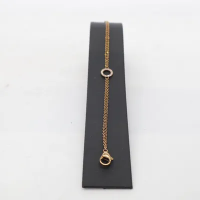 Fotlänk (Guldfärgad) från Edblad Okänd metall