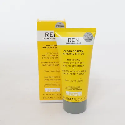 Solskyddsfaktor (Clean Screen Mineral Spf 30) från REN Clean Skincare