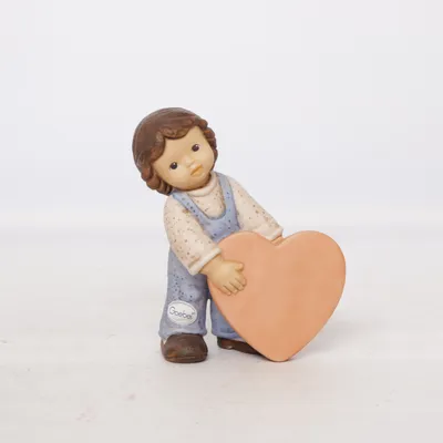 Figurin (Brun, Blå) från Goebel