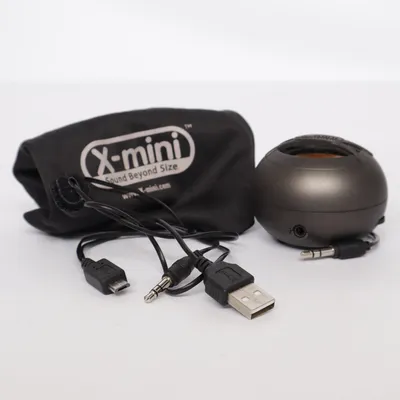 Bluetooth-högtalare (Grå, Orange, Svart) från X-Mini