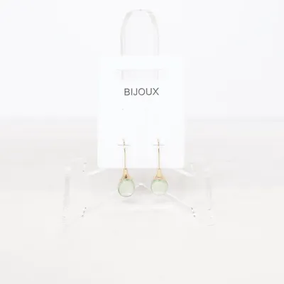 Boucles d'oreilles (Or, Vert) de Bijoux Métal inconnu
