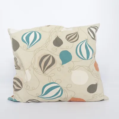 Coussin décoratif (Beige, Bleu, Multicolore) de Littlephant