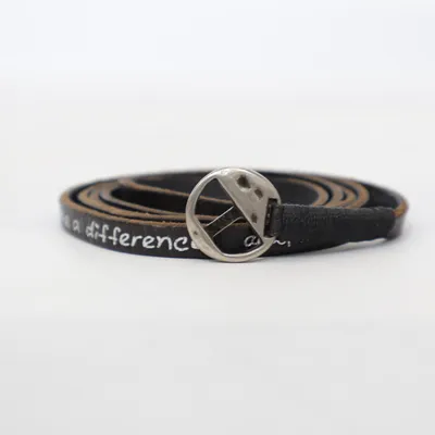 Armband (Svart) från Humanity for All Skinn