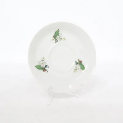 Small plate (White, Multicolored) from Winterling