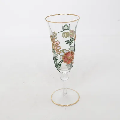 Champagneglas (Transparent, Flerfärgad)