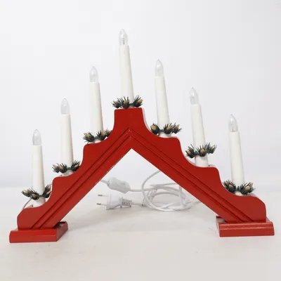 Elektrisk adventsljusstake (Candle Bridge Viken) från Rusta