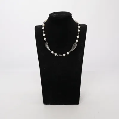 Halsband (Svart, Silverfärgad) från Diddi Okänd metall