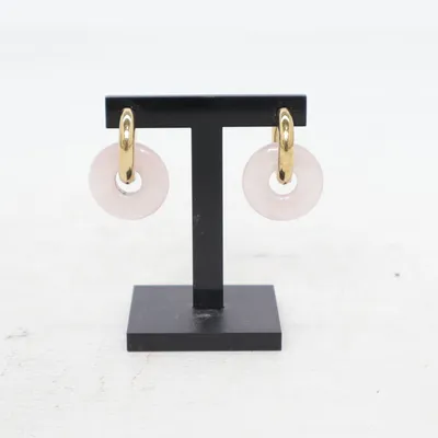 Oorbellen (Roze, Goud) Onbekend materiaal