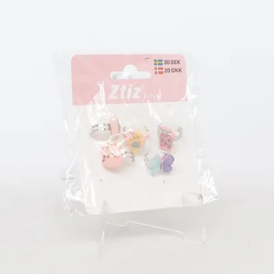 Ring (Pink, Multicolored) from Ziz Unknown metal