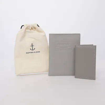 Passport case (Gray) from Kapten & Son