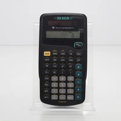 Calculatrice graphique (Ti-30 eco rs) de Texas Instruments