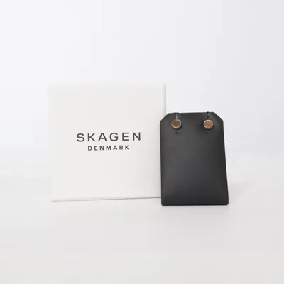 Örhängen (Silverfärgad) från Skagen Okänd metall