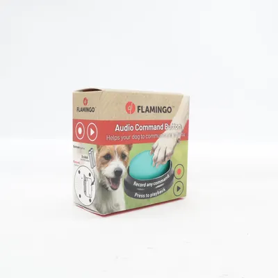 Dog toy (Audio Command Button) from Flamingo