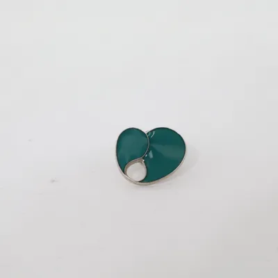 Pin (Turquoise, Silver) from Unicef Unknown metal