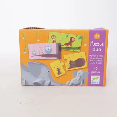 Puzzle (Orange, Multicolore) de Djeco