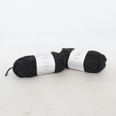 Garn (TYKK LINE) fra Sandnes Garn Bomuld, Linned, Viscose