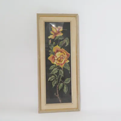 Tableau brodé