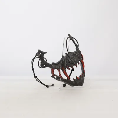 Maskeradmask (Svart, Röd)