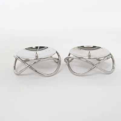 Candle tray (Silver) from Georg Jensen