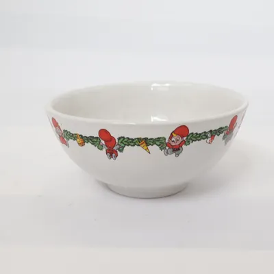 Bowl (White, Multicolored) from Julius