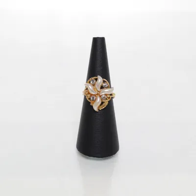 Ring (Guld, Hvid) Ukendt metal