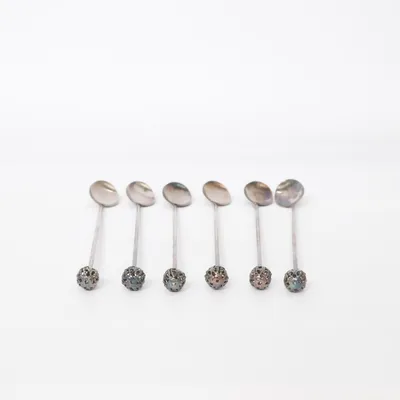 Long drink spoons (Multicolored)