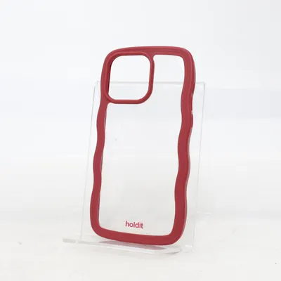 Mobilskal (Röd, Transparent) från Holdit