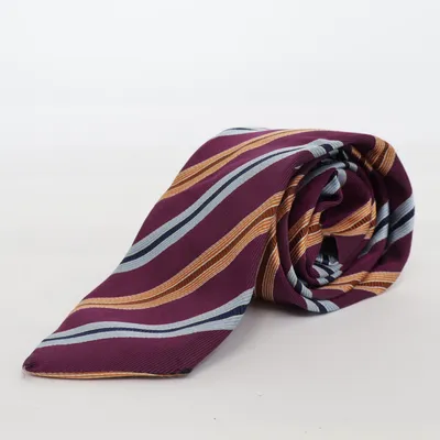 Stropdas (Lila, Blauw, Oranje) van Christensen Zijde