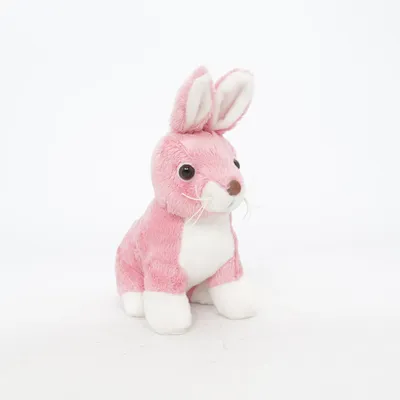 Peluche (Rose, Blanc) de Bambino Polyester