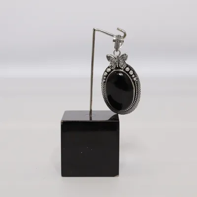 Pendant (Black, Silver) Unknown metal
