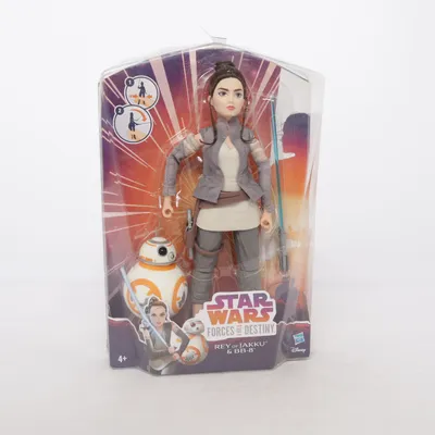 Dukke (Rey of Jakku & BB-8 / C1628ES0) fra Star Wars
