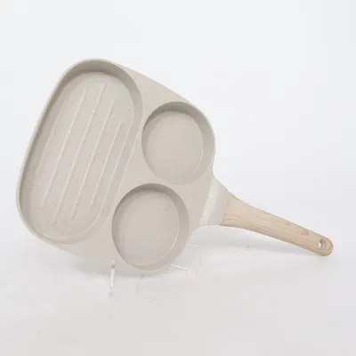 Stegepande (Multipurpose 3-i-1 japansk stegepande til æg/blinis morgenmad )