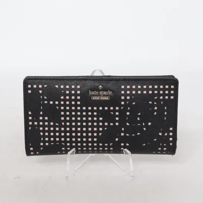 Portemonnaie (Schwarz, Pink) von Kate Spade
