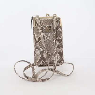 Mobile bag (Brown, Beige, Multicolored) from Forever Young