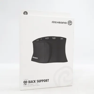 Workout belt (Qd Back Support) from Rehband