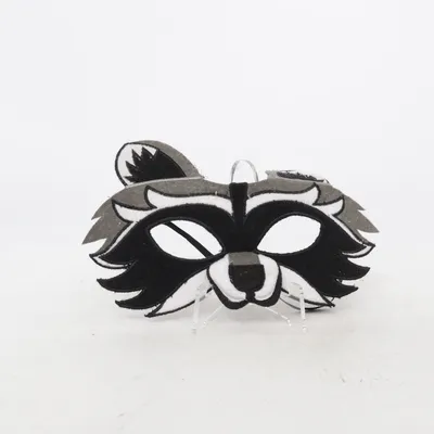 Maskerade masker (Grå, Sort)