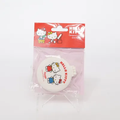 Hårborste (Compact Mirror And Brush) från Hello Kitty by Sanrio